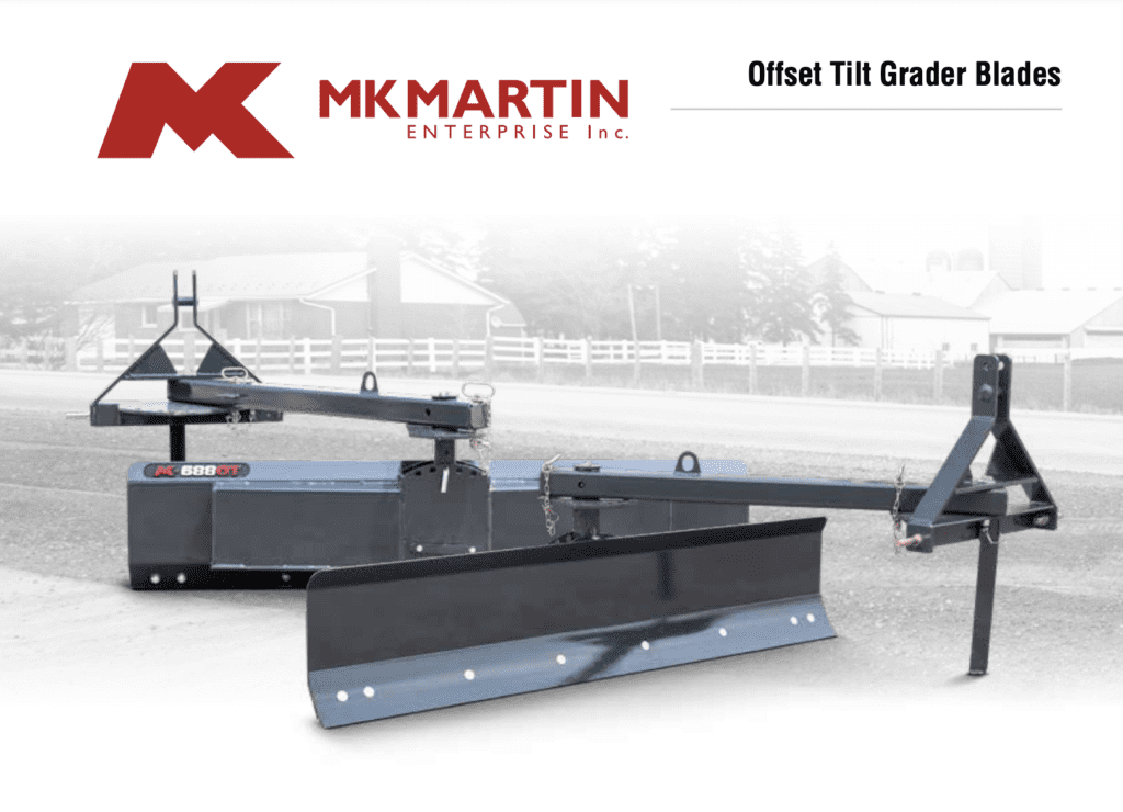 MK Martin Grader Blades